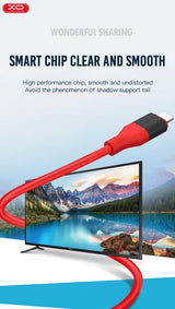 Cablu de date XO Lightning la HDMI, 1.8 m