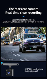Camera auto DVR XO 1080p Full HD fata si spate XJ03