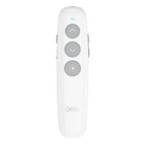 Telecomanda prezentari XO CF27, pointer laser, alba