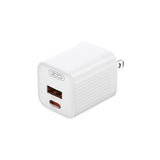 XO 220V 30W, USB-C + USB-A, white - L149