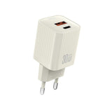 XO 220V 30W, USB-C + USB-A, white - L149
