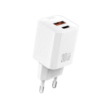 XO 220V 30W, USB-C + USB-A, white - L149