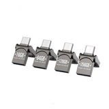 Memorie USB XO DK10, 128GB, USB 3.2 + Type-C, Gri