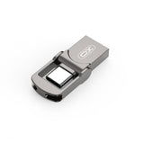 Memorie USB XO DK10 64GB, USB 3.2 + Type-C, Grafit