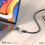 Adaptor Video XO Mini Displayport la HDMI, 4K@30Hz, GB015 – Antracit