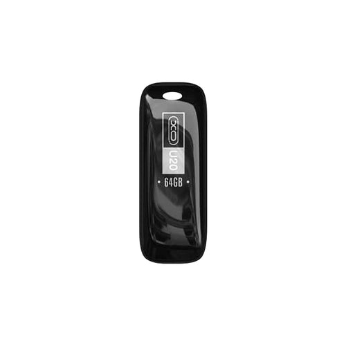 Stick USB XO U20 64GB, USB 2.0, negru