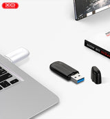 Memorie USB XO U30 128GB, USB 3.0, Negru