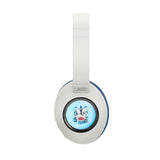 Casti Bluetooth Over-ear XO BE43 Lion cu LED, albastru