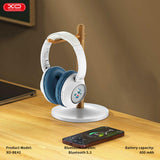 Casti Bluetooth Over-ear XO BE43 Lion cu LED, albastru