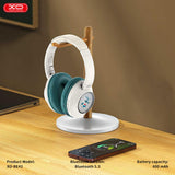 Casti Bluetooth Over-ear XO BE43 Lion cu LED, albastru
