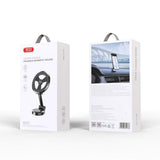 Suport magnetic auto XO C131 cu baza adeziva si inel magnetic, auriu inchis