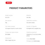 Suport magnetic auto XO C131 cu baza adeziva si inel magnetic, auriu inchis