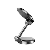 Suport magnetic auto XO C133 cu baza adeziva, rotativ, auriu inchis