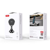 Suport magnetic auto XO C133 cu baza adeziva, rotativ, auriu inchis