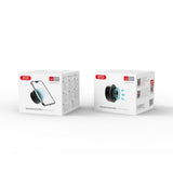 Suport auto magnetic cu ventuza XO C155, rotire 360° – negru
