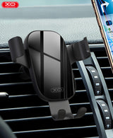 Suport Auto XO cu Prindere pe Grila de Ventilatie, Gravity – Negru (C37)