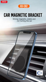 Suport Auto Magnetic XO cu Prindere pe Grila de Ventilatie – Negru (C82)