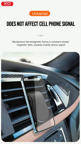 Suport Auto Magnetic XO cu Prindere pe Grila de Ventilatie – Negru (C82)
