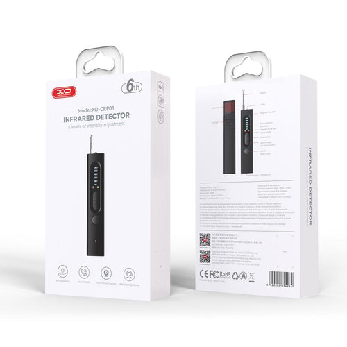 Detector infrarosu anti-spionaj si anti-localizare XO CRP-01, negru