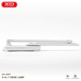 Suport cu lampă de birou 2în1 XO OZ07, 1200mAh, Alb