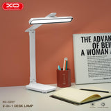 Suport cu lampă de birou 2în1 XO OZ07, 1200mAh, Alb