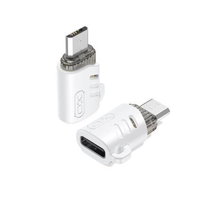 Adaptor Micro USB la USB-C XO NB256H, Alb