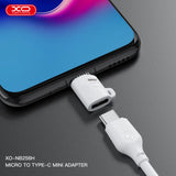 Adaptor Micro USB la USB-C XO NB256H, Alb