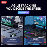 Mouse gaming XO M10, RGB, 6 butoane, 3200 DPI, Negru
