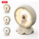 Lampa de noapte LED XO OZ12 Astronaut, 3 culori, alba