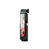 Trepied selfie stick telescopic XO SS10 cu oglinda si telecomanda Bluetooth, negru