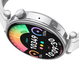Smartwatch XO GT4 Mini AMOLED, argintiu