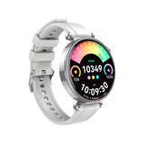 Smartwatch XO GT4 Mini AMOLED, argintiu
