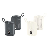 XO Baterie externa 10000mAh 20W, Wireless watch charger + built in cable : Type-C alb - PR260
