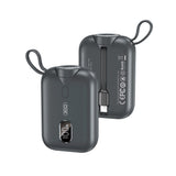 XO Baterie externa 10000mAh 20W, Wireless watch charger + built in cable : Type-C alb - PR260