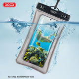 Husa impermeabila XO pentru telefon, neagra - KT02