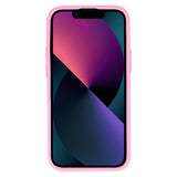 Husa OEM compatibila cu iPhone 13 Pro Max, silicon, Roz