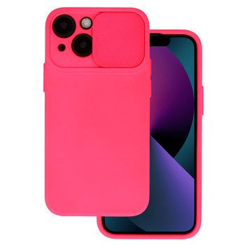 Husa OEM compatibila cu iPhone 13 Pro Max, silicon, Roz