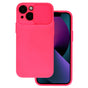 Husa OEM compatibila cu iPhone 13 Pro Max, silicon, Roz