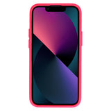 Husa OEM compatibila cu iPhone 13 Pro Max, silicon, Roz