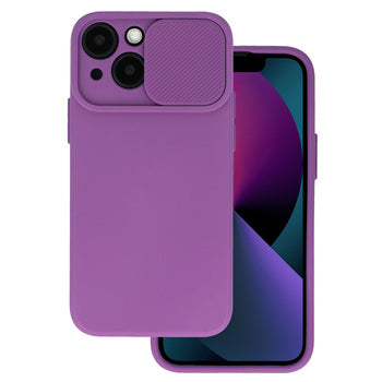 Husa OEM compatibila cu iPhone 12 Pro, iPhone 12, silicon, Mov