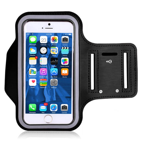Bratara sport pentru telefon marimea M, negru