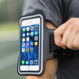Bratara sport pentru telefon marimea L, roz deschis