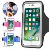 Bratara sport pentru telefon marimea L, roz deschis