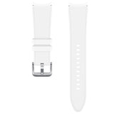 Curea silicon compatibila cu Samsung Watch 4 40mm, Samsung Watch 4 44mm, Alb