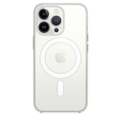 Husa OEM compatibila cu iPhone 16 Pro, MagSafe/Magnetic, acrilic, Transparent