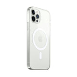 Husa OEM compatibila cu iPhone 16 Pro, MagSafe/Magnetic, acrilic, Transparent