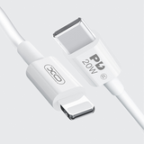 Cablu de date XO USB-C la Lightning, 1.0 m