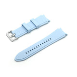 Curea silicon compatibila cu Samsung Watch 4 40mm, Samsung Watch 4 44mm, Alb