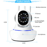 Camera de supraveghere 360° Smart Home 2MP HD RJ45 Q11X-F