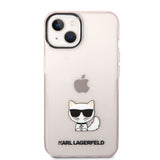 Husa Karl Lagerfeld compatibila cu iPhone 14 Plus, Transparent, policarbonat, Transparent
